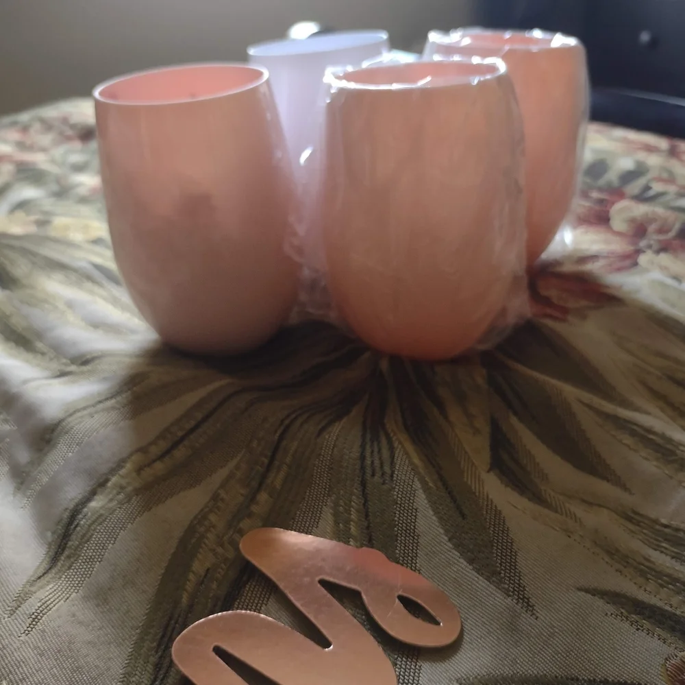 Set of Four Bride and Bride Tribe glasses - Picture 4 of 9